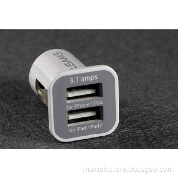 Power Dual USB Car Adaptor, USB Car Charger (HY-AD-004)